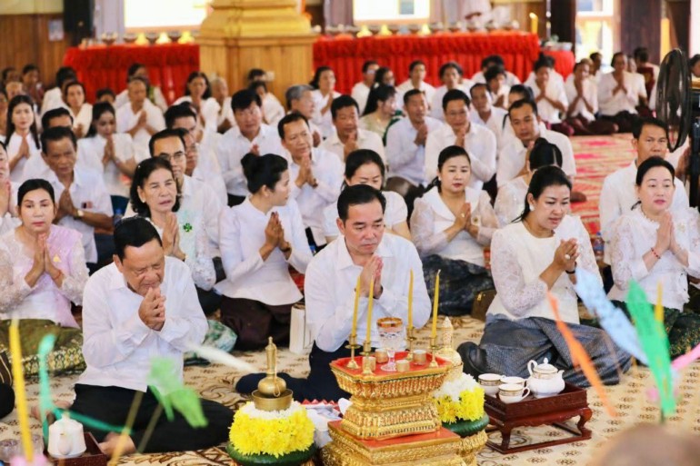 ​ថ្នាក់ដឹកនាំ​ខេត្ត​កំពង់ចាម ​អញ្ជើញ​ចូលរួម​កាន់បិណ្ឌ​វេន​ទី​៣ នៅ​វត្ត​ខេ​ម​វន្ត​បឹង​ស្នាយ និង​វត្ត​បូ​ទុម​រតនៈ​ដីដុះ​