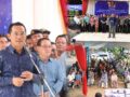 អភិបាល​ខេត្ត​កំពង់ធំ សំណេះ​សំ​ណាស និង​ពិនិត្យ​ការដ្ឋាន​សាងសង់​ផ្លូវ​កៅស៊ូ DBST ប្រវែង ១១,៧ គីឡូម៉ែត្រ ស្ថិតនៅ​ឃុំ​បាក់ស្នា ស្រុក​បារាយណ៍